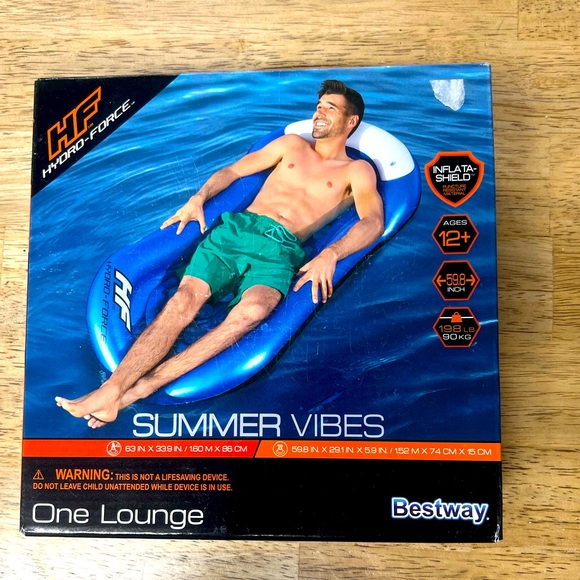 Pool Lounge Chair- Inflatable - Picture 1 of 4